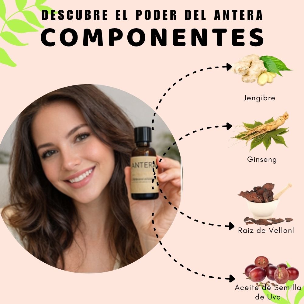 TONICO ANTERA 👉 RECUPERA TU CABELLO EN 30 DIAS O TE DEVOLVEMOS TU DINERO